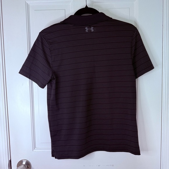 Under Armour Black Polo Shirt with Performance Fabric - Picture 2 of 5